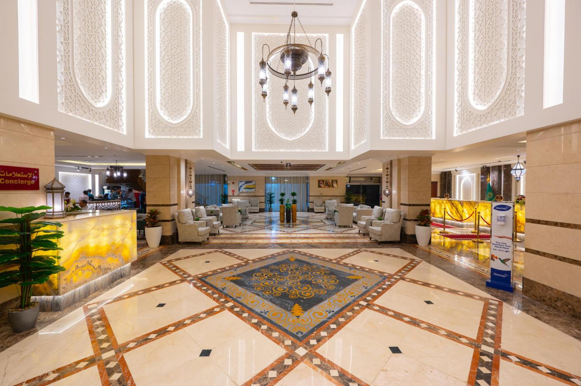 Shaza Regency Plaza Al Madinah Hotel Medina Exterior foto Lobby